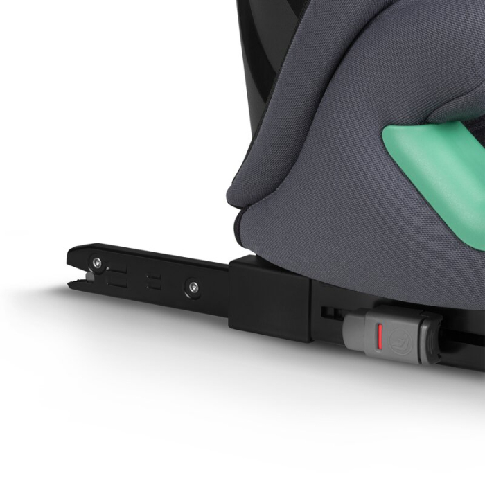 Scaun auto, Lionelo, i-Size Igo, 100- 150 cm, cu isofix, Protectie laterala, Ajustare spatar in 2 pozitii, Tetiera Tri-Guard reglabila in 11 pozitii,  Negru [19]