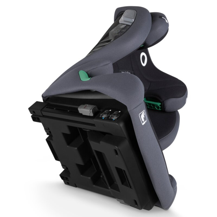Scaun auto, Lionelo, i-Size Igo, 100- 150 cm, cu isofix, Protectie laterala, Ajustare spatar in 2 pozitii, Tetiera Tri-Guard reglabila in 11 pozitii,  Negru [23]