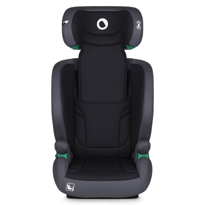 Scaun auto, Lionelo, i-Size Igo, 100- 150 cm, cu isofix, Protectie laterala, Ajustare spatar in 2 pozitii, Tetiera Tri-Guard reglabila in 11 pozitii,  Negru [13]