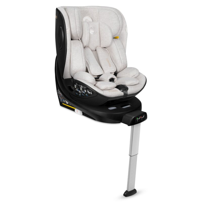 Scaun auto, Lionelo, Moxie Next, i-Size, 40-105 cm, Tetiera reglabila pe 8 trepte, Inclinare spatar in 5 pozitii, Carcasa ventilata, Din bambus, Protectie avansata, Husa detasabila, Conform cu R129, B [9]