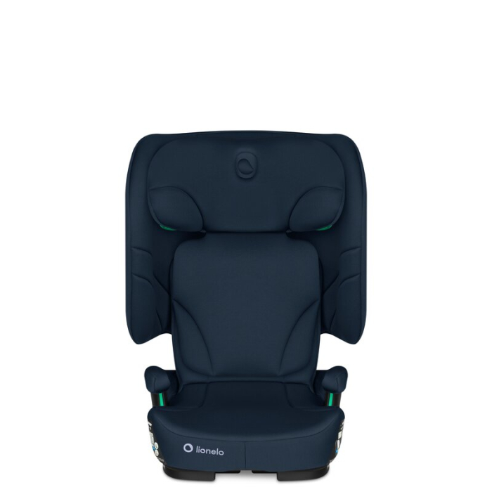 Scaun auto pliabil, Lionelo, Orin, i-Size, 100-150 cm, Tetiera reglabila in 14 pozitii, Spatar in 4 pozitii, Isofix+Top Tether, Sezut ergonomic, Husa transport, Suport sticla, Albastru [10]