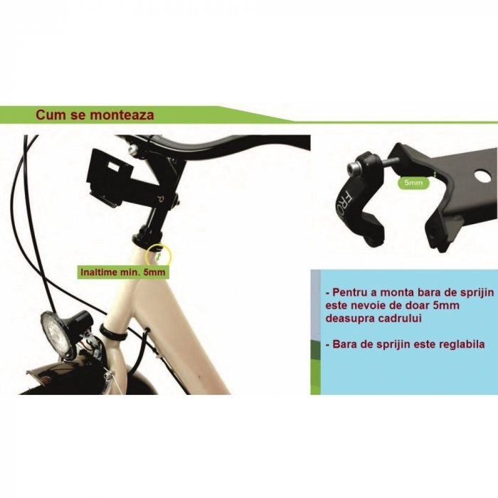 Scaun de bicicleta Deluxe WeeRide WR03 [7]