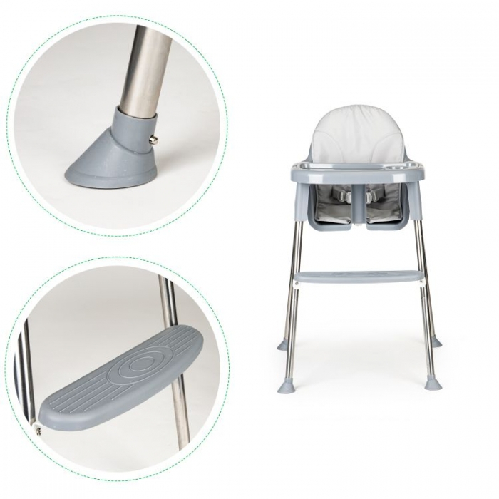 Scaun de masa 2 in 1 cu tapiterie Ecotoys HC-135C [5]