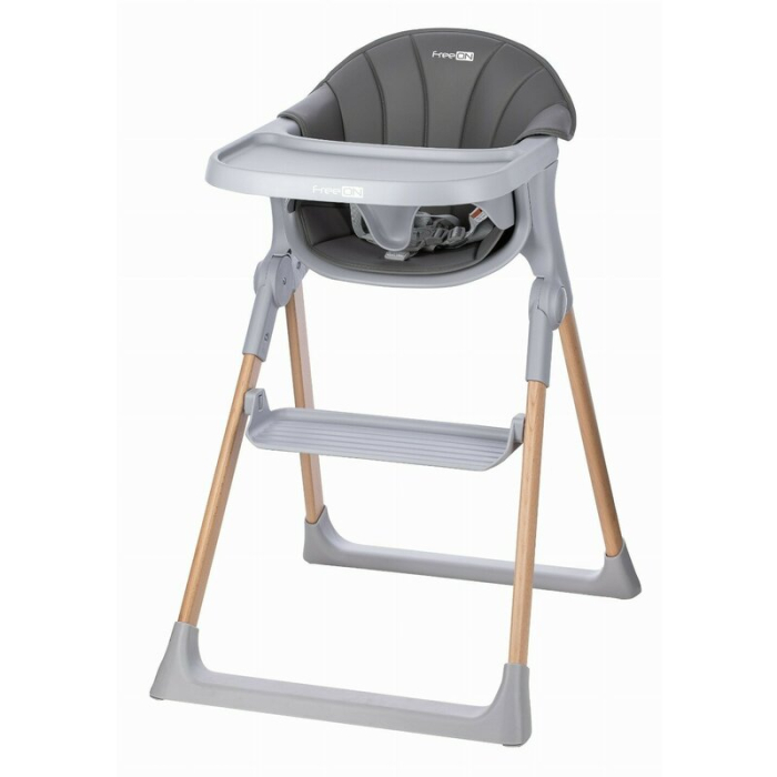 Scaun de masa 2 in 1, FreeON, Flexi Grow, Transformabil, Pliabil, Contine 2 accesorii, 0 luni +, Gri [16]