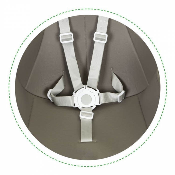 Scaun de masa 2 in 1 pentru copii Ecotoys HA-018 - Gri [8]