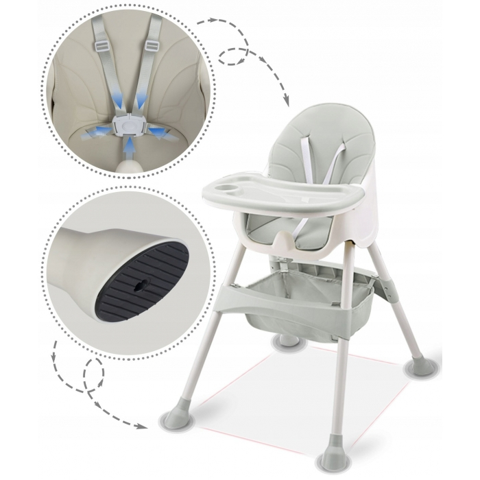Scaun de masa 3 in 1 Ricokids Milo [5]