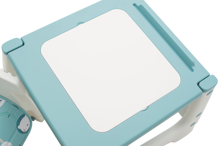 Scaun de masa 3 in1 transformabil in scaun si masuta cu placa Lego Olmitos Blue Forest [8]