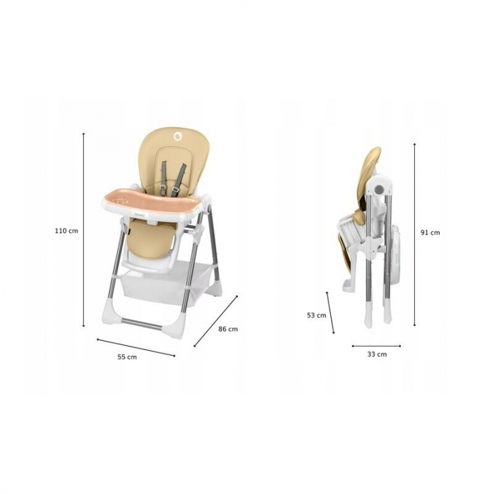 Scaun de masa copii Linn Plus - Lionelo [3]