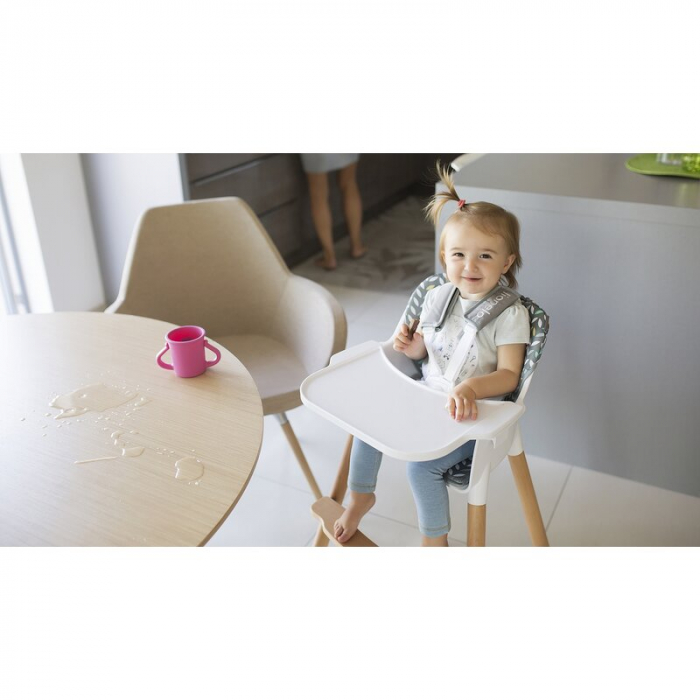 Scaun de masa din fag Koen 2 in 1 Transformabil - Lionelo [23]