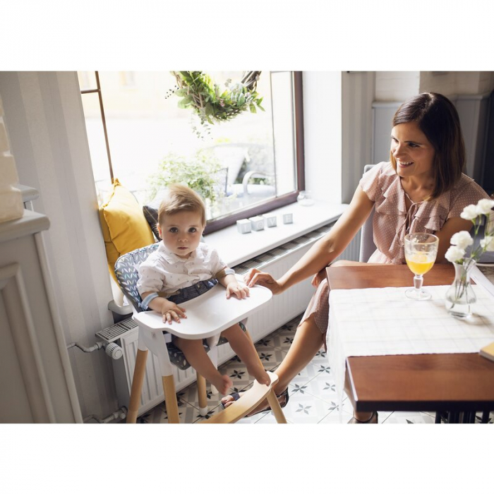 Scaun de masa din fag Koen 2 in 1 Transformabil - Lionelo [28]