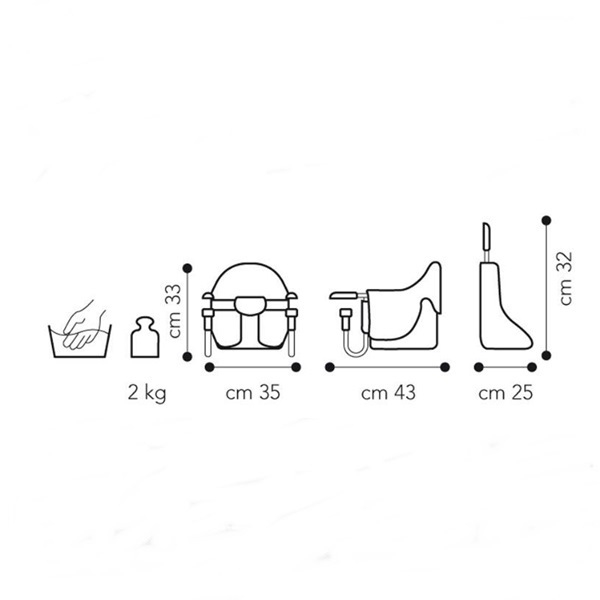 Scaun de masa Dinette Brevi 490 [2]