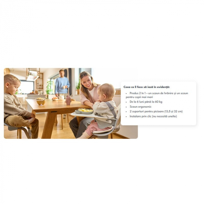 Scaun de masa, Lionelo Dalia 2 in 1 Transformabil [31]