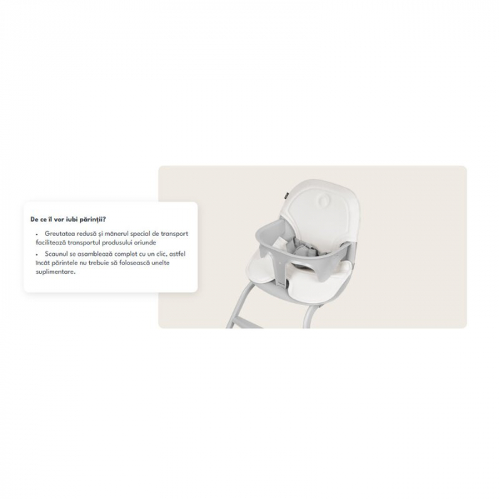 Scaun de masa, Lionelo Dalia 2 in 1 Transformabil [30]