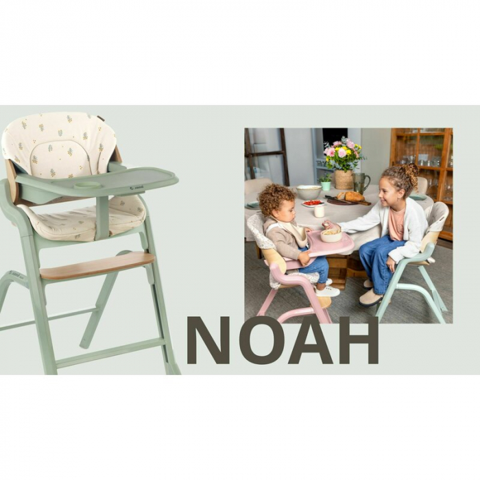 Scaun de masa multifunctional Noah Jane de la 6 luni la adult din lemn fag Greutate maxima 100 Kg [7]