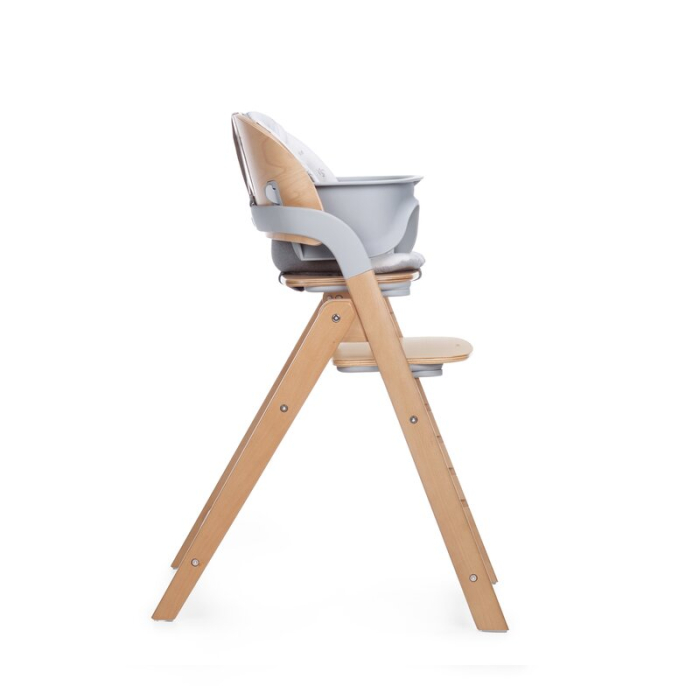 Scaun de masa multifunctional pliabil, Jane, Forest, De la 6 luni la adult, Din lemn fag, Greutate maxima 100 Kg, Mist [13]