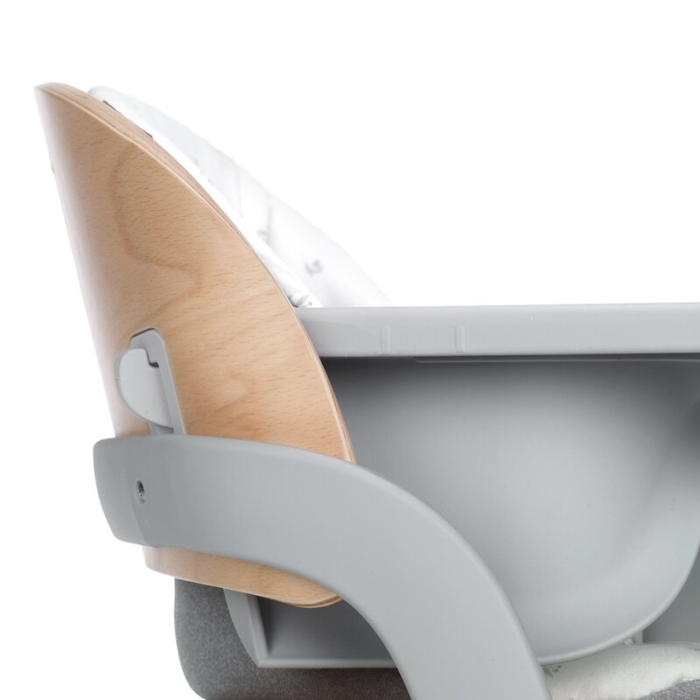 Scaun de masa multifunctional pliabil, Jane, Forest, De la 6 luni la adult, Din lemn fag, Greutate maxima 100 Kg, Mist [17]