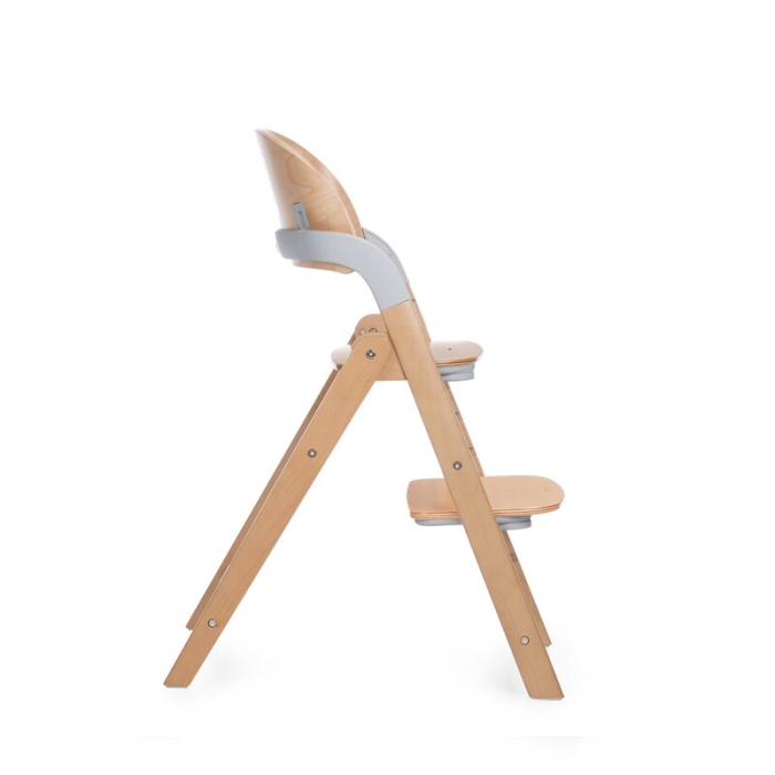Scaun de masa multifunctional pliabil, Jane, Forest, De la 6 luni la adult, Din lemn fag, Greutate maxima 100 Kg, Mist [11]