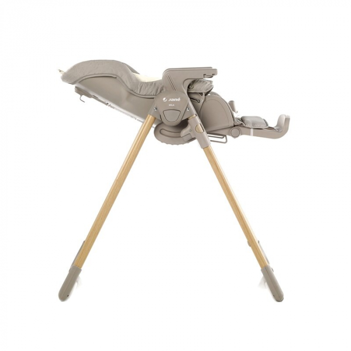 Scaun de masa si Balansoar Jane Mila 2 in 1 Transformabil Multifunctional cu husa din imitatie piele 0 luni+ Iris [4]