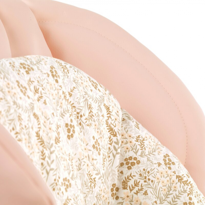 Scaun de masa si Balansoar Jane Mila 2 in 1 Transformabil Multifunctional cu husa din imitatie piele 0 luni+ Iris [3]