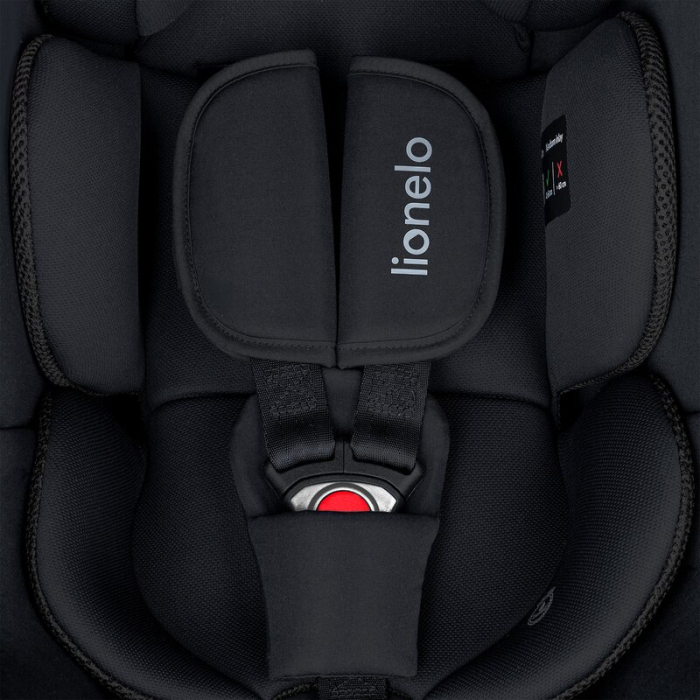 Scoica auto, Lionelo, i-Size Astrid, 0-13 Kg, 40-87 cm, Cu salteluta, Testat ADAC, Conform cu standardul european de securitate R129, Negru Onyx [11]