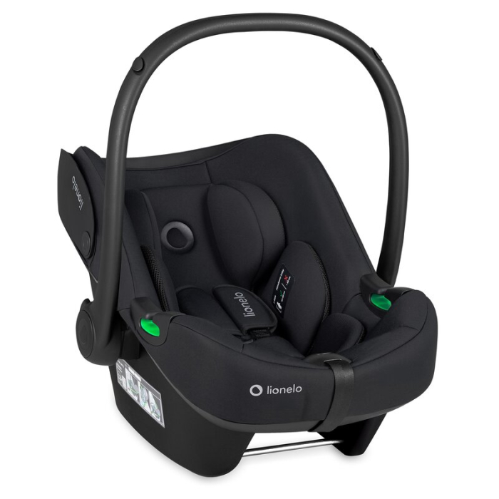 Scoica auto, Lionelo, i-Size Astrid, 0-13 Kg, 40-87 cm, Cu salteluta, Testat ADAC, Conform cu standardul european de securitate R129, Negru Onyx [5]