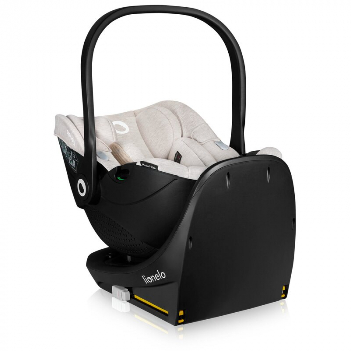 Scoica auto Lionelo Moxie i-Size cu baza rotativa 360 cu picior de fixare 40-87 cm [30]