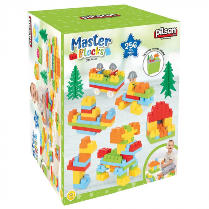 Set constructie Pilsan Master Blocks 260 piese [6]