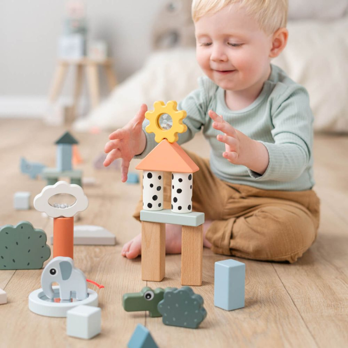 Set de constructie Done by Deer din lemn 34 piese Deer Friends [6]