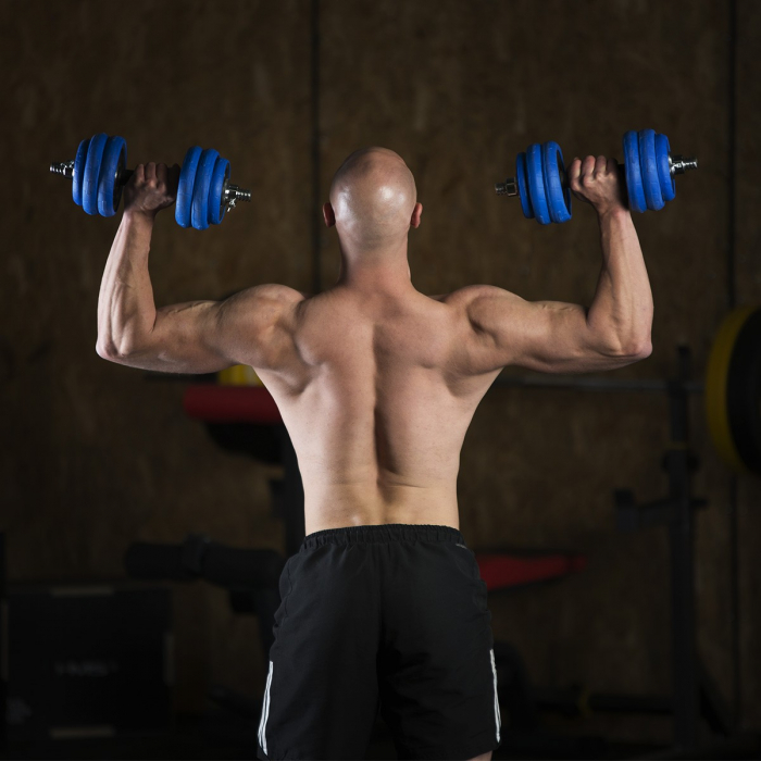 SET DE GANTERE 30 KG HMS BARBELL [28]