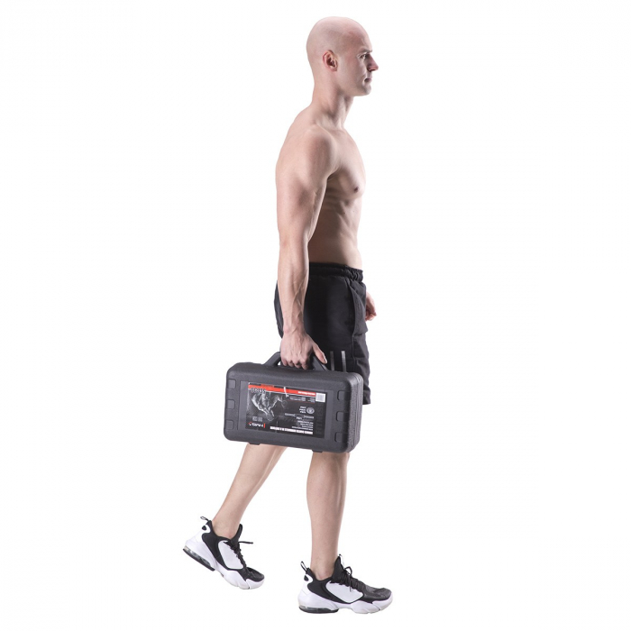 SET DE GANTERE 30 KG HMS BARBELL [19]