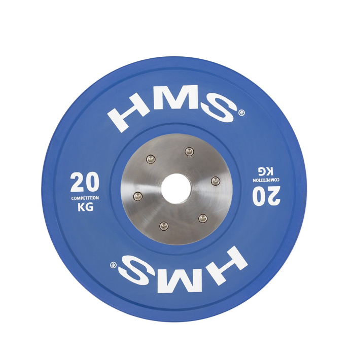 Set discuri olimpice profi HMS TBR ( 8 BUC) BUMPER PLATES [12]