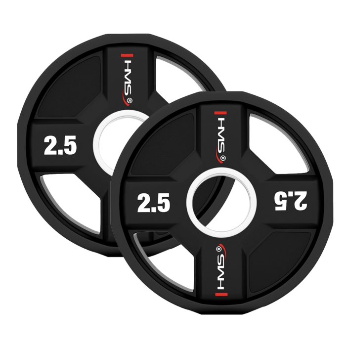Set greutati olimpice HMS TPC 2 x 2.5 - 25 KG - 155KG [6]