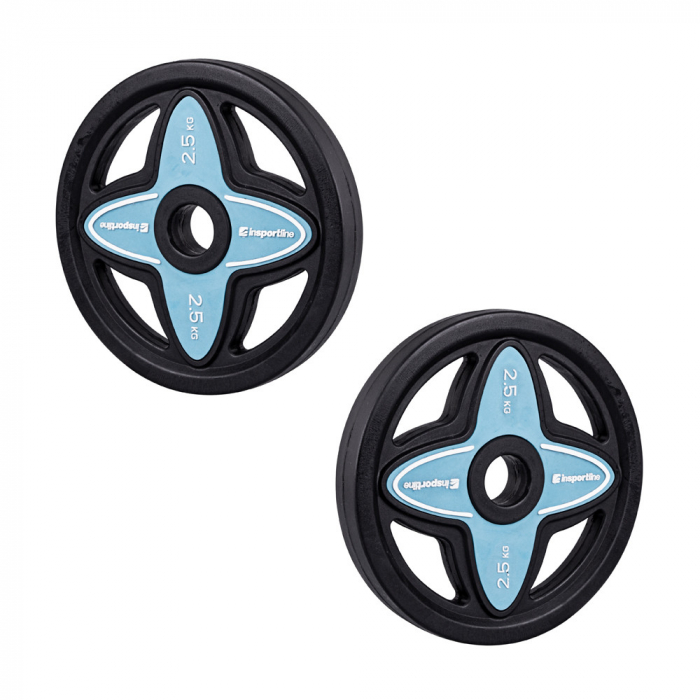 Set Haltera + Greutati inSPORTline Pumpstar 2 - 20kg [5]