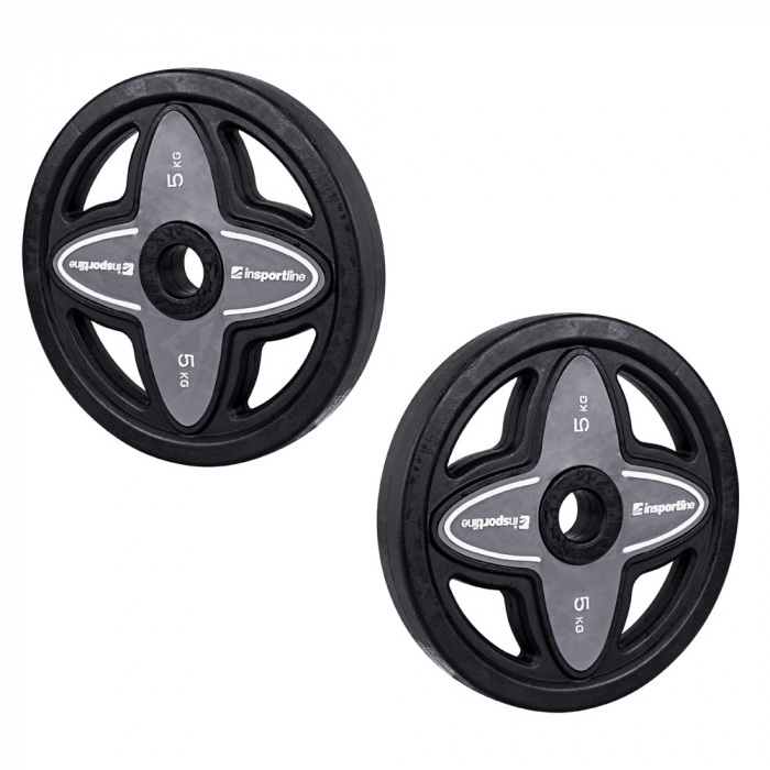 Set Haltera + Greutati inSPORTline Pumpstar 2 - 20kg [4]