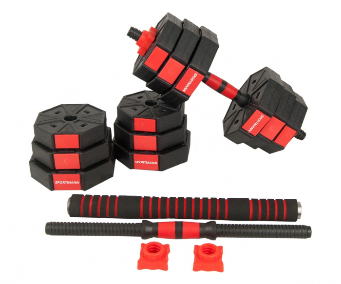 Set Haltera si Gantere ciment Sportmann SHG06 20 kg [4]