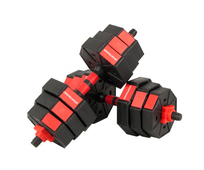 Set Haltera si Gantere ciment Sportmann SHG06 20 kg [2]