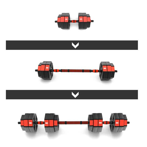 Set Haltera si Gantere HMS SGC30 30 kg [3]