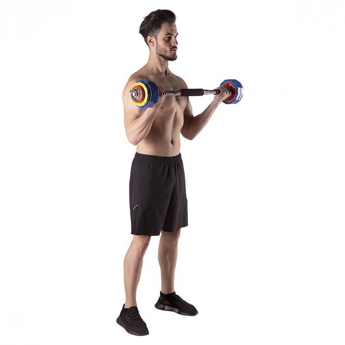 Set Haltera si Gantere HMS SKC20 de 20kg [15]