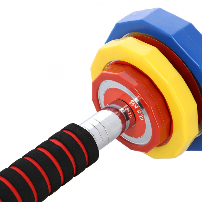 Set Haltera si Gantere HMS SKC20 de 20kg [11]