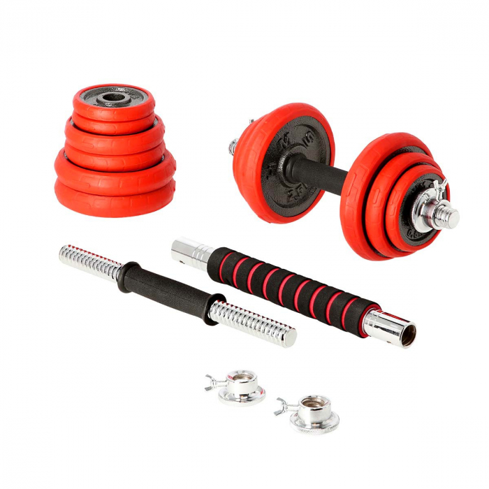 Set Haltera si Gantere Reglabile HMS SGGX20 20 kg [2]