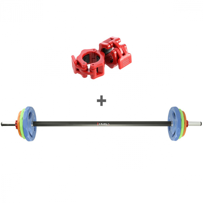 Set Halterea Pump cu Greutati reglabile HMS SBP22, 20 kg [6]