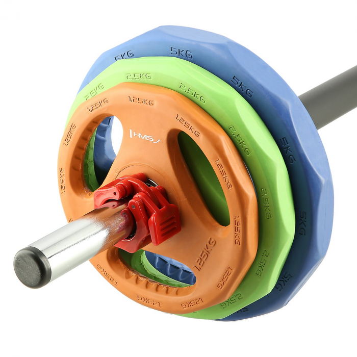 Set Halterea Pump cu Greutati reglabile HMS SBP22, 20 kg [4]