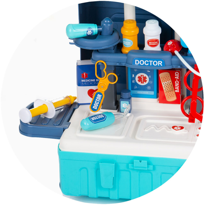 Set jucarie Chipolino Doctor 3 in 1 72,5 cm cu accesorii [10]