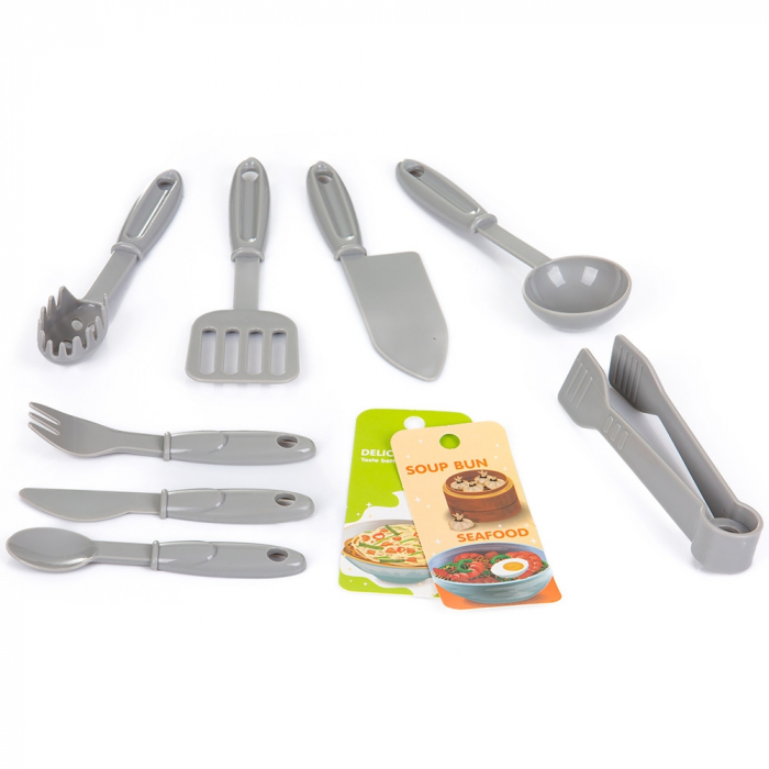 Set jucarie Chipolino Kitchen 87 cm cu sistem de curgere apa, lumini, sunete si 63 accesorii [5]