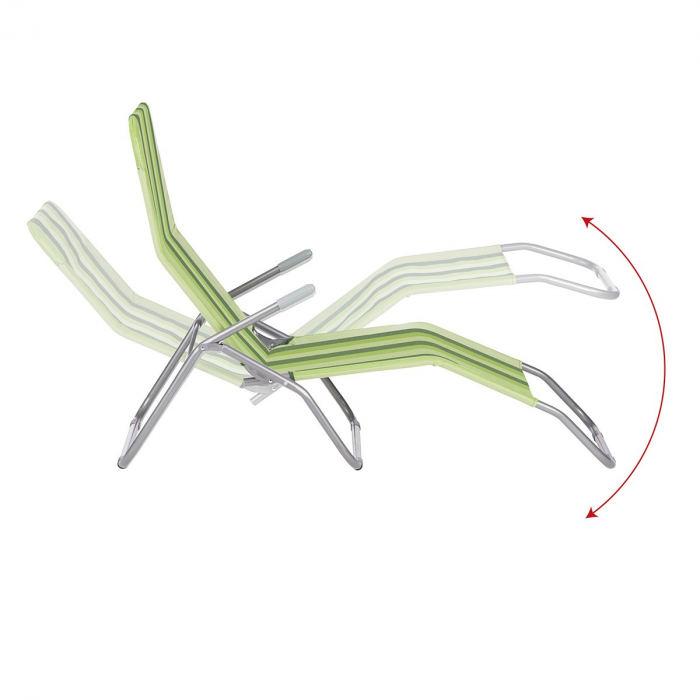 Sezlong Gradina Pliabil Nils NC3017 Verde [3]