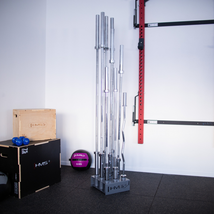Suport Bare Olimpice HMS STR35, pentru 9 bare [8]