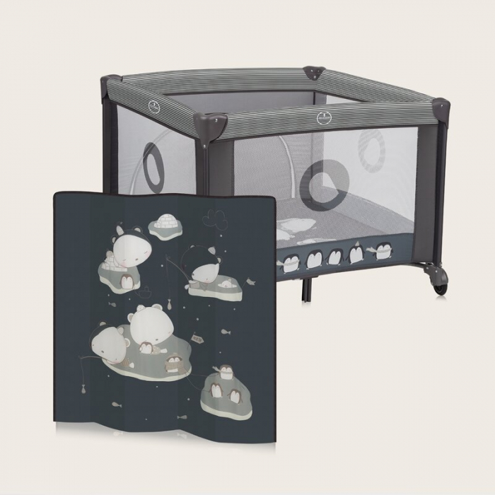 Tarc de joaca copii Lionelo Bonnie pana la 15 kg 100 x 100 cm [16]