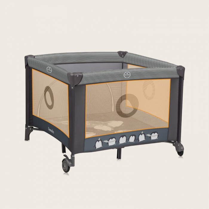 Tarc de joaca copii Lionelo Bonnie pana la 15 kg 100 x 100 cm [18]