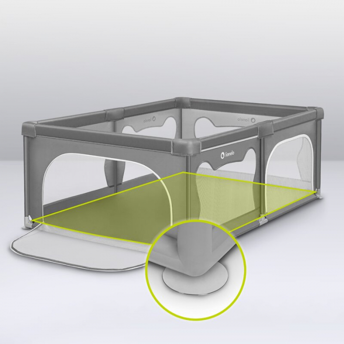 Tarc de joaca copii Lionelo Willow 127 x 187 cm [17]