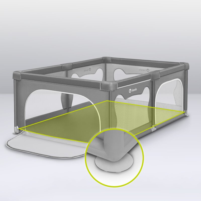 Tarc de joaca copii Lionelo Willow 127 x 187 cm [18]